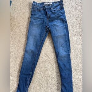 Guess high waisted skinny jeans